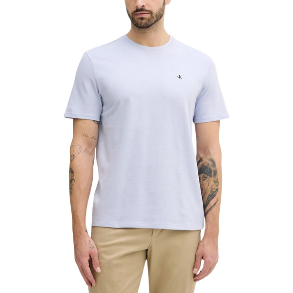T-Shirt Azzurra 100% Cotone Uomo