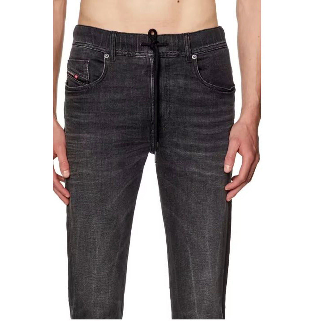 2424427 Diesel Jeans Nero Uomo