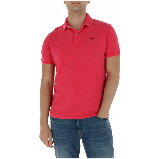 2456764 Superdry Polo Fuxia Uomo