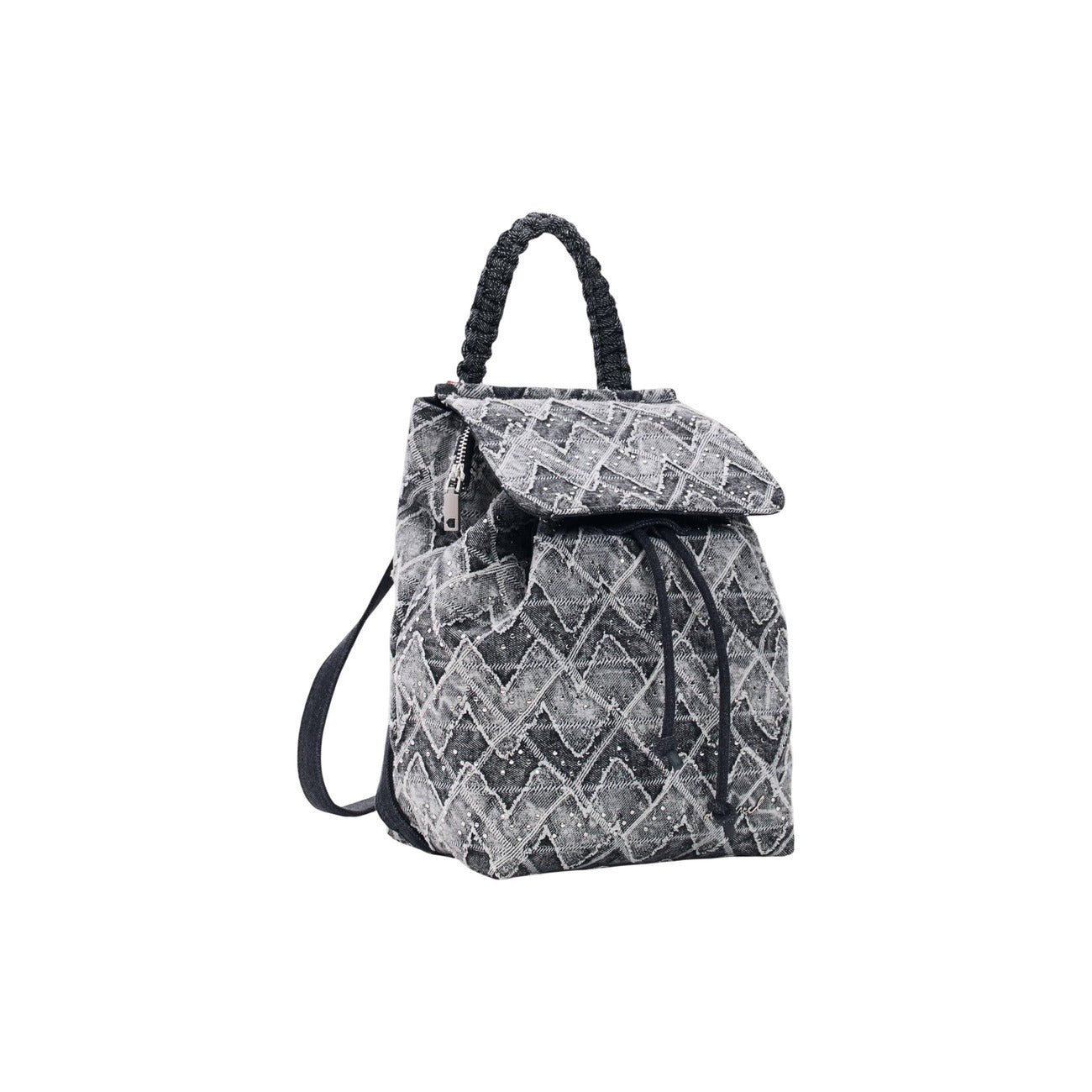 2453179 Desigual Zainetto Grigio Tessuto