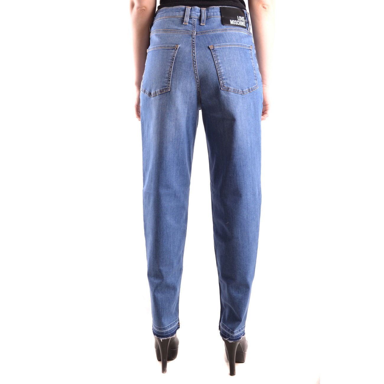 487084 Love Moschino Jeans Blu Donna