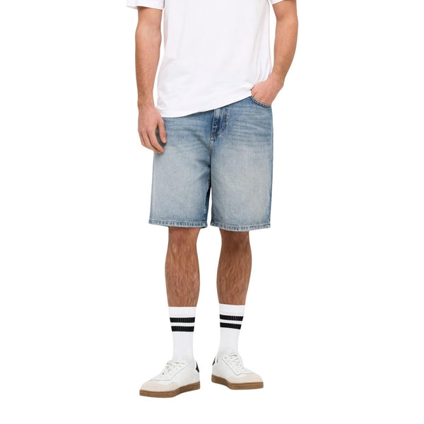 Bermuda Uomo nsedge Loose Fit Fade Denim Shorts 22039085