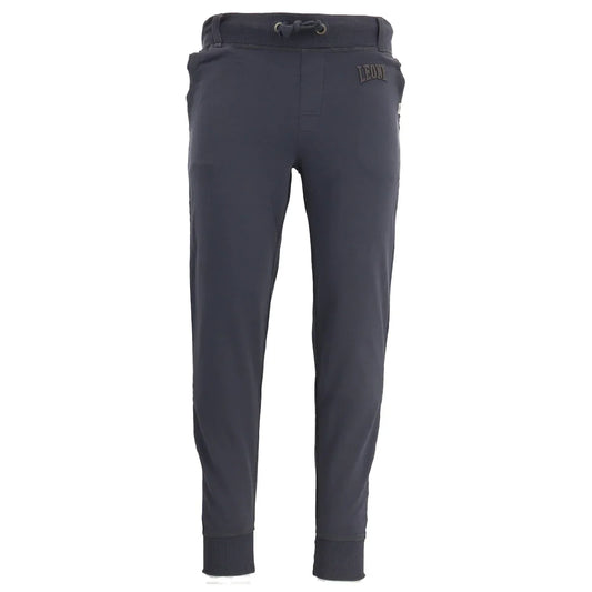 201483 Leone 1947 Pantaloni Donna Grigi Cotone