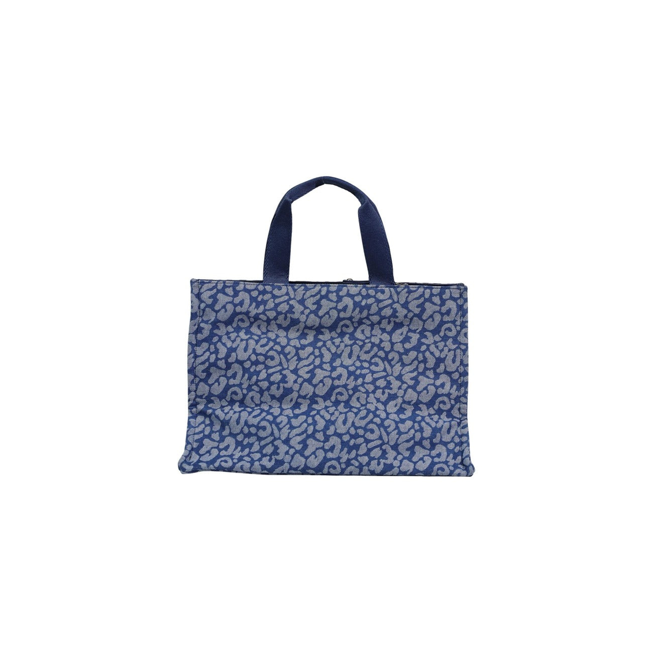 2456120 Liu Jo Borsa Blu Leopardata Cotone
