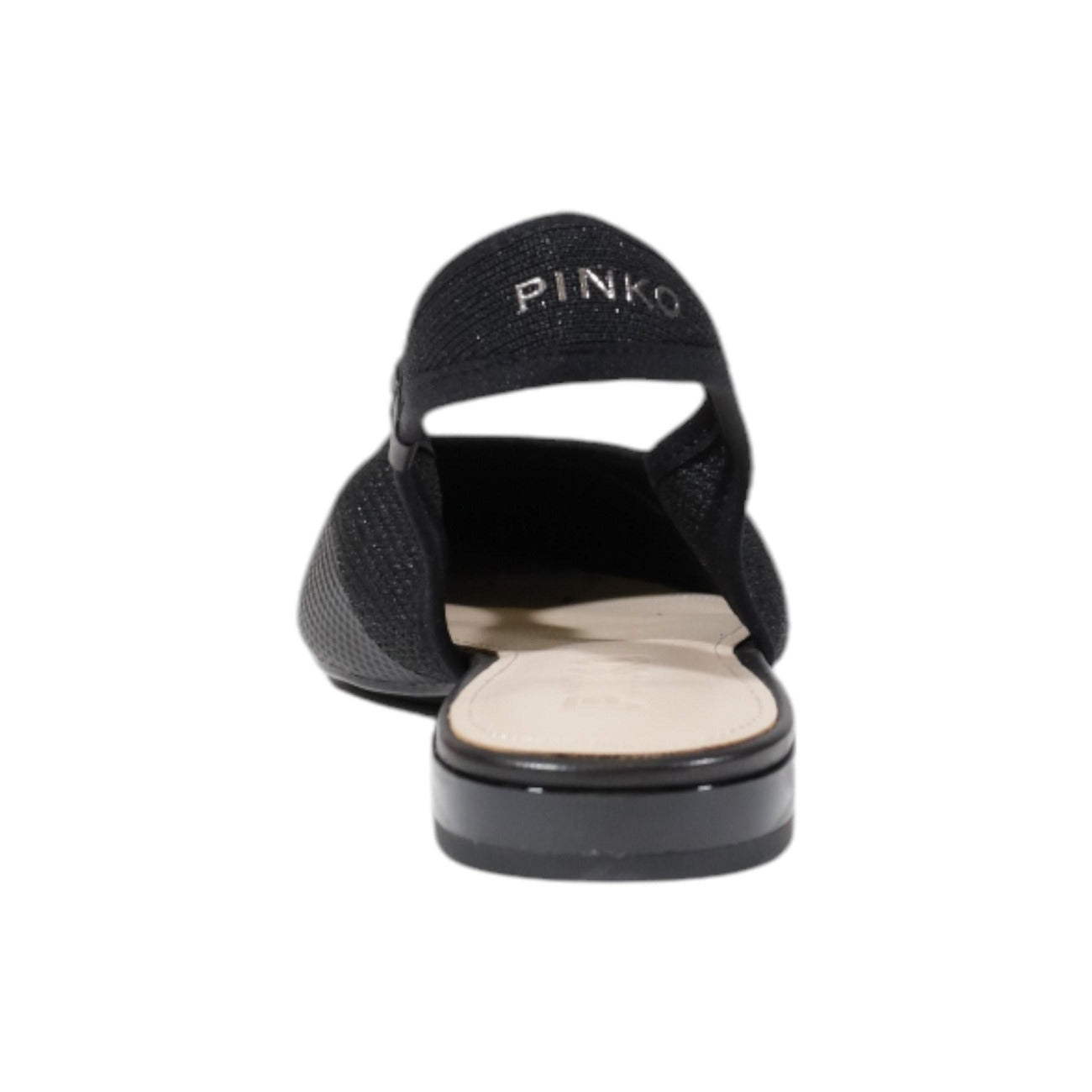 2385356 Pinko Sandali Neri Donna Pelle 100% Bassi