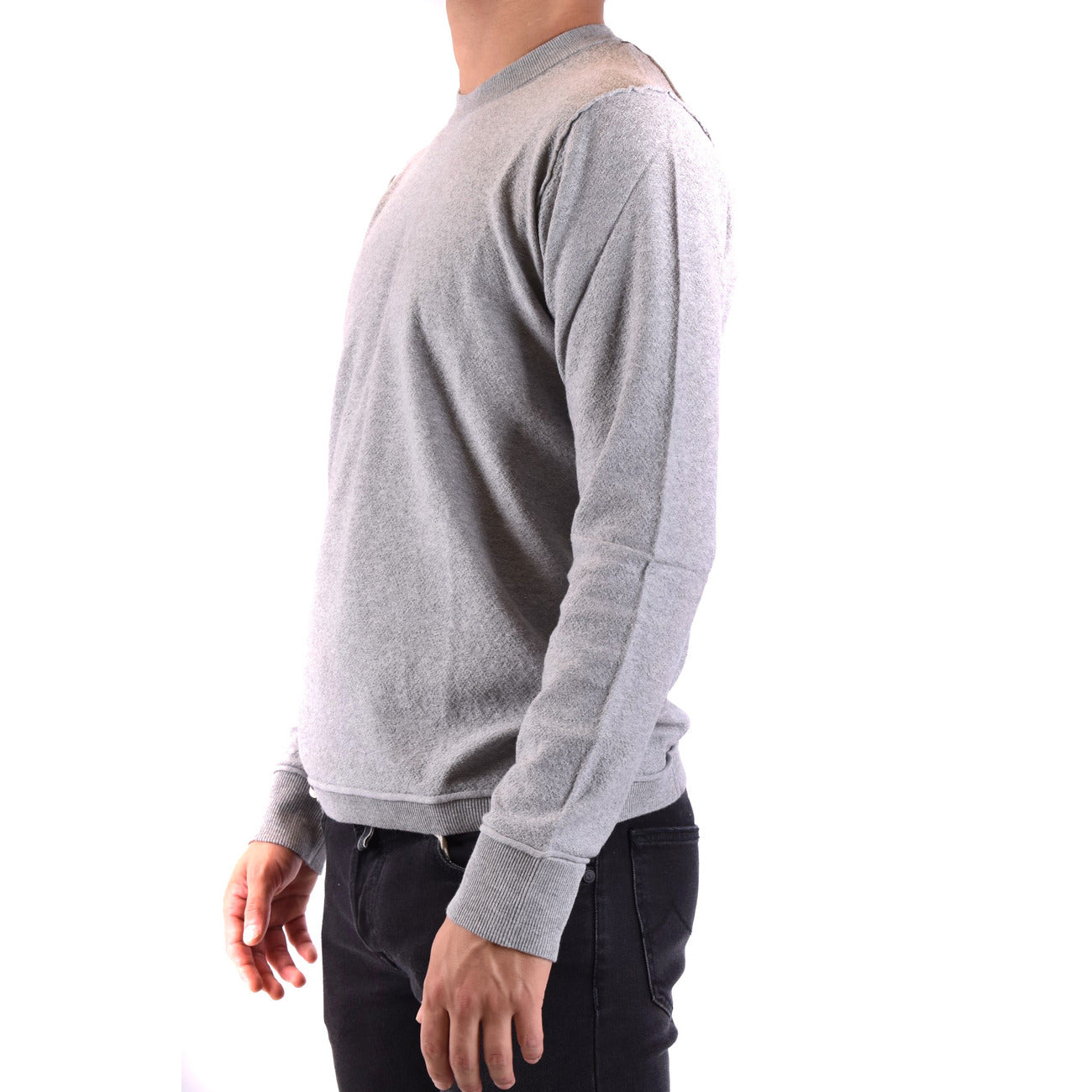 2431339 Paolo Pecora Maglia Grigia Cotone Uomo
