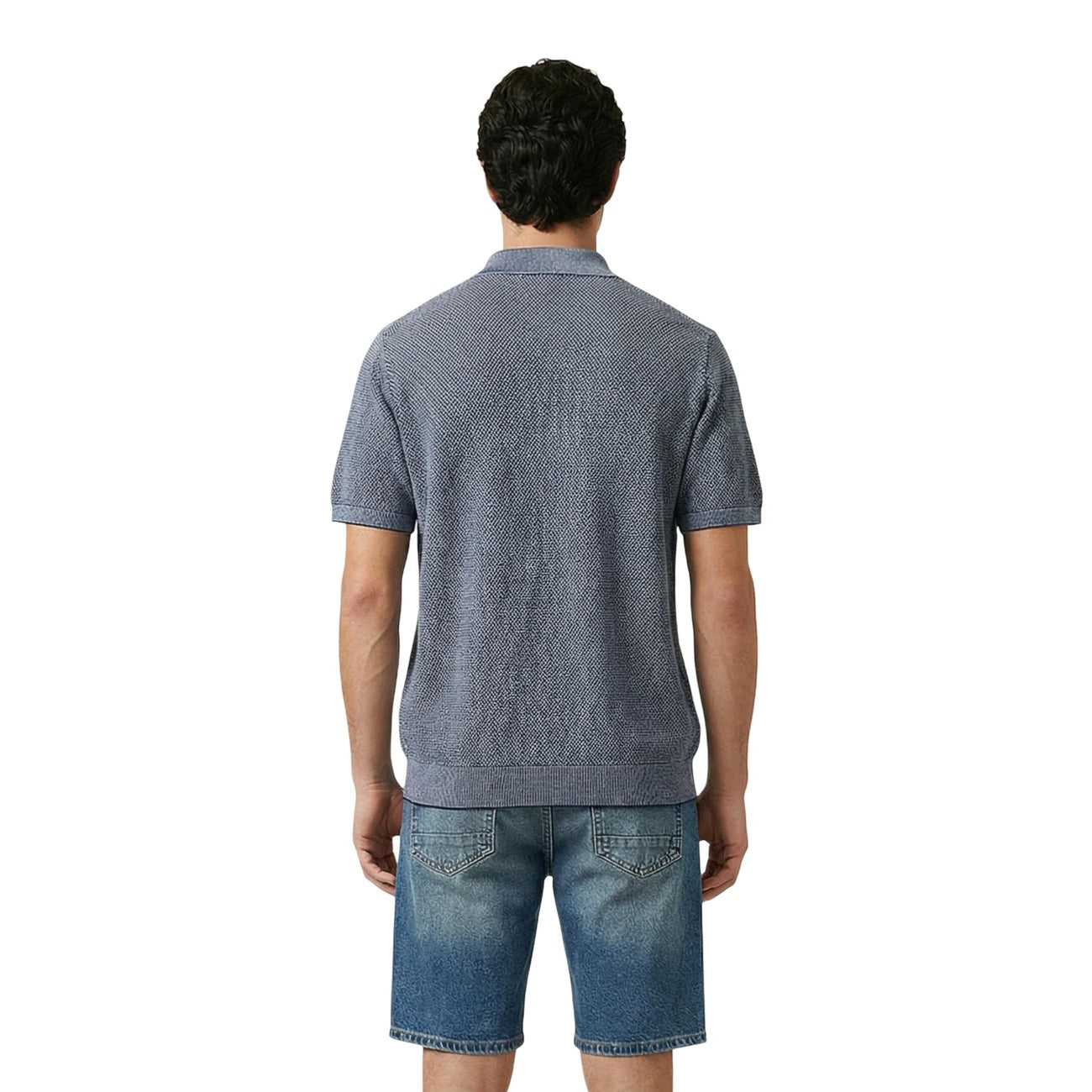2457505 Gianni Lupo Polo Blu Uomo