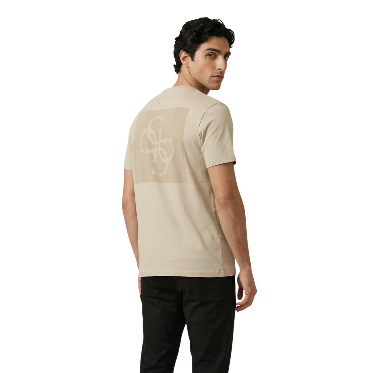 2452618 Guess T-Shirt Beige Uomo