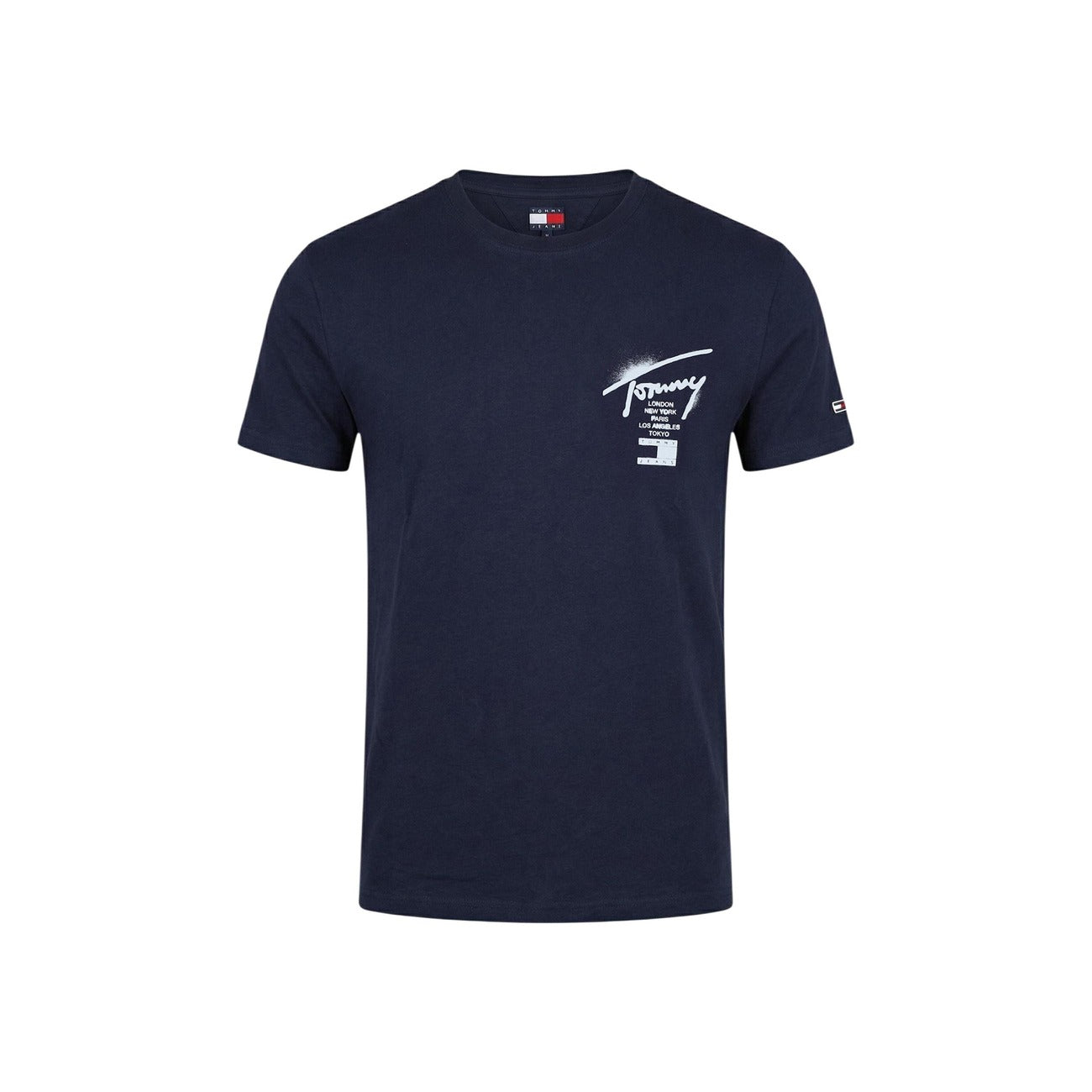 2453247 Tommy Hilfiger Jeans T-Shirt Blu Uomo