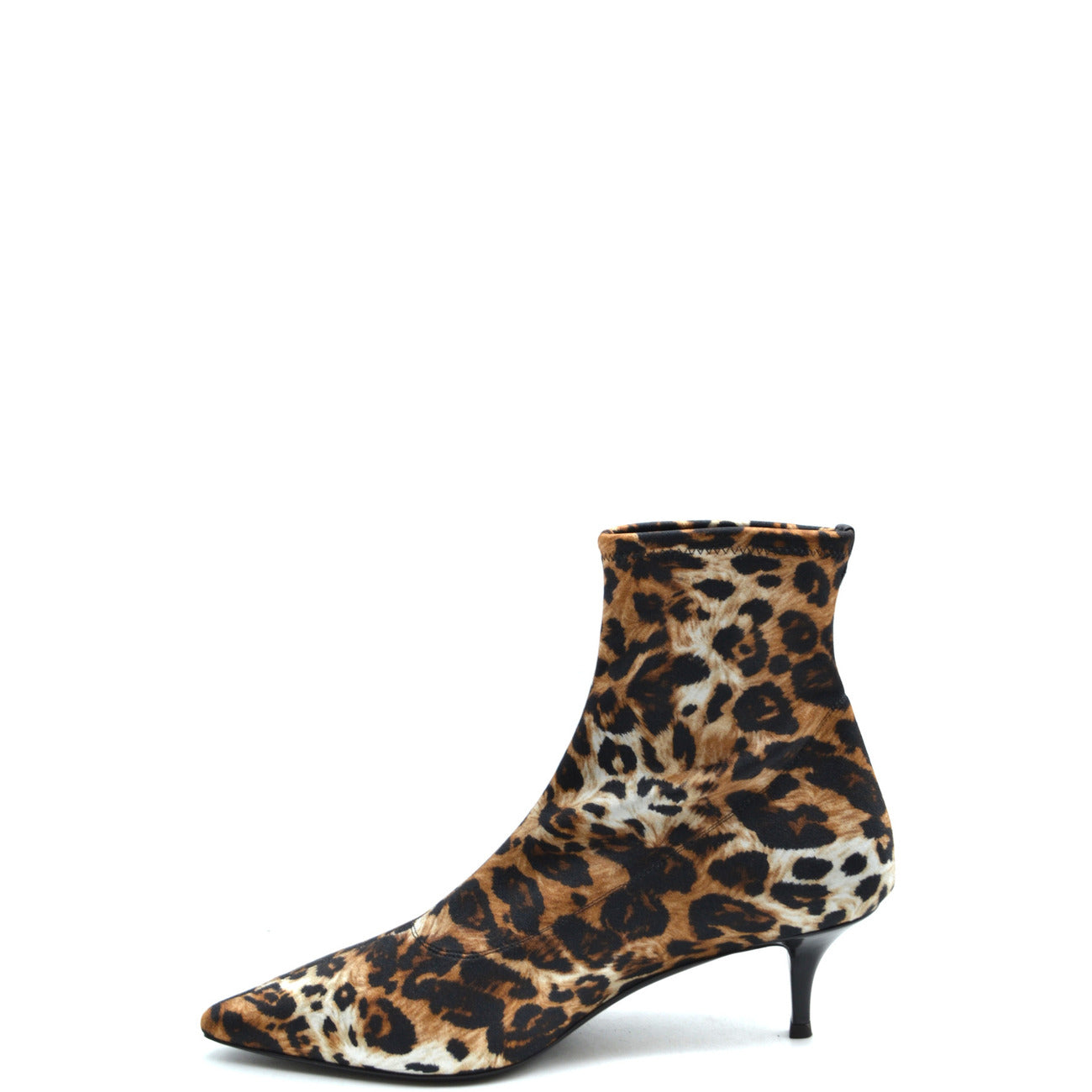 2437788 Giuseppe Zanotti Stivaletti Beige Leopardati Tacco a Spillo Donna