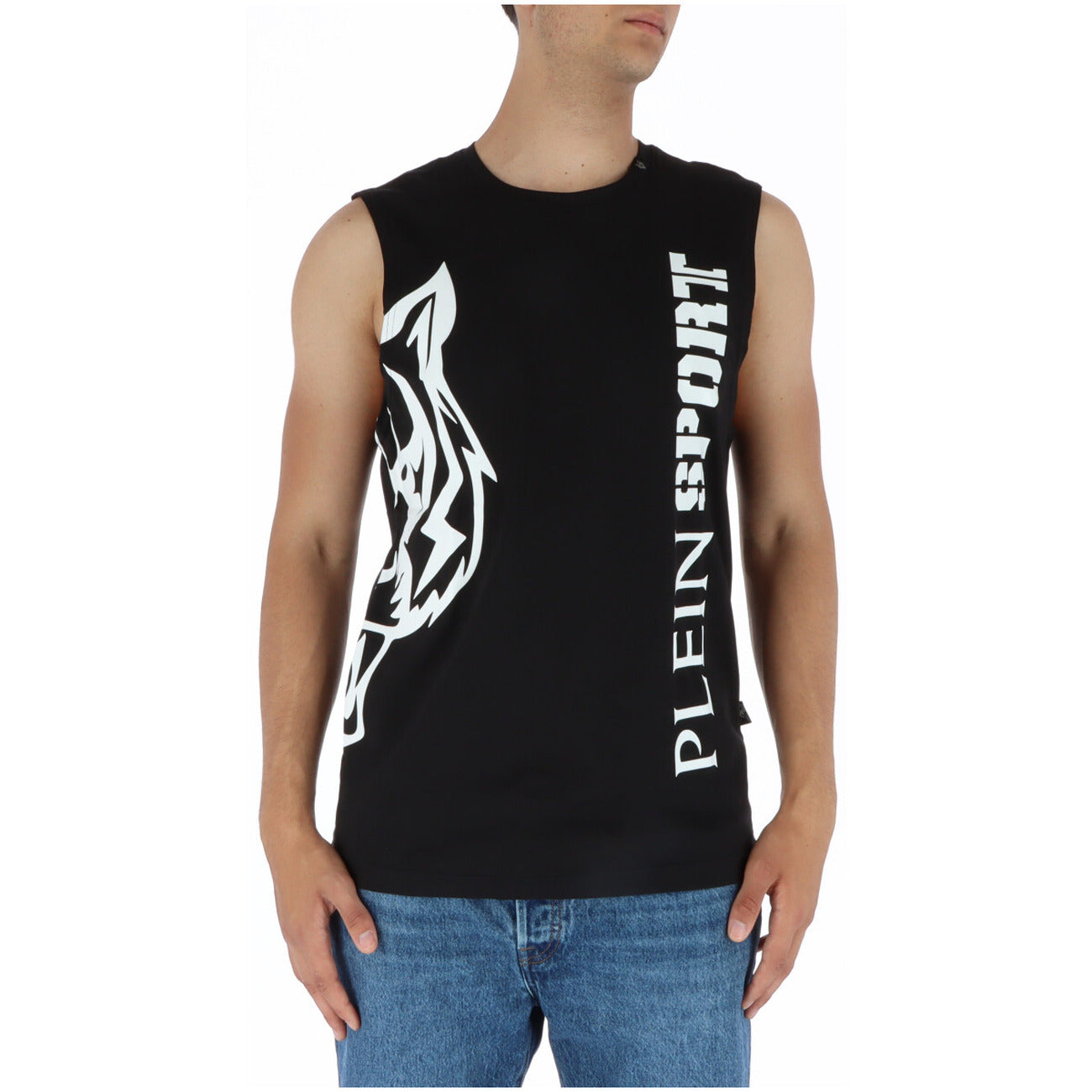 444017 Plein Sport Canotta Nera Uomo