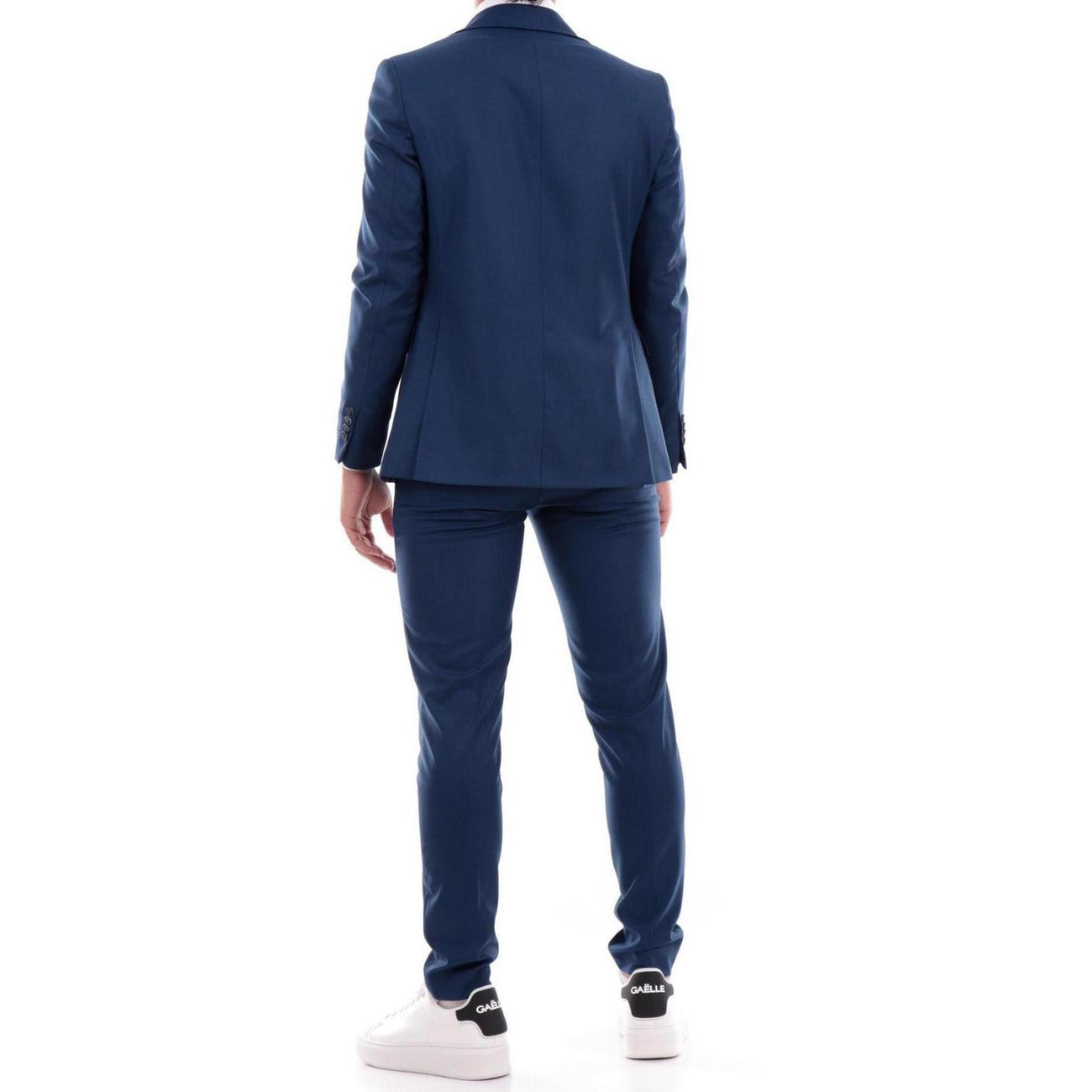 2244699 Mulish Abito Blu Monocromo Bottoni Uomo