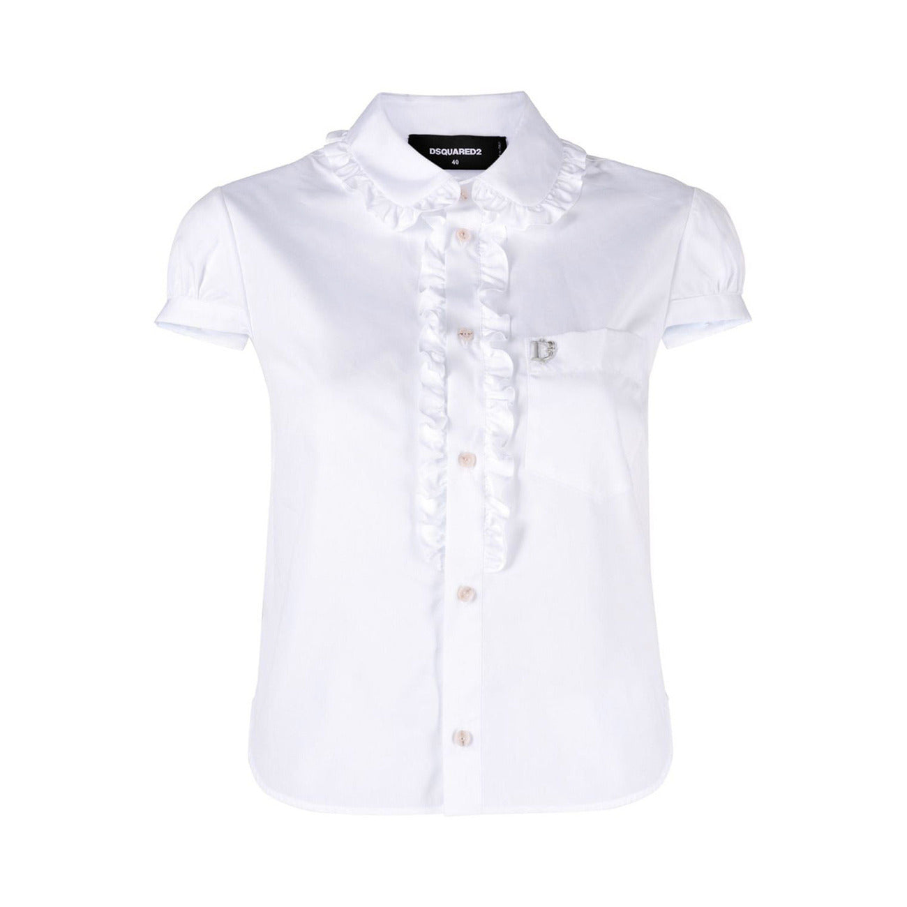 487363 Dsquared2 Camicia Bianco Donna