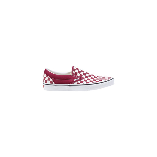2422665 Vans Scarpe Basse Rosso Tessuto Quadri Uomo