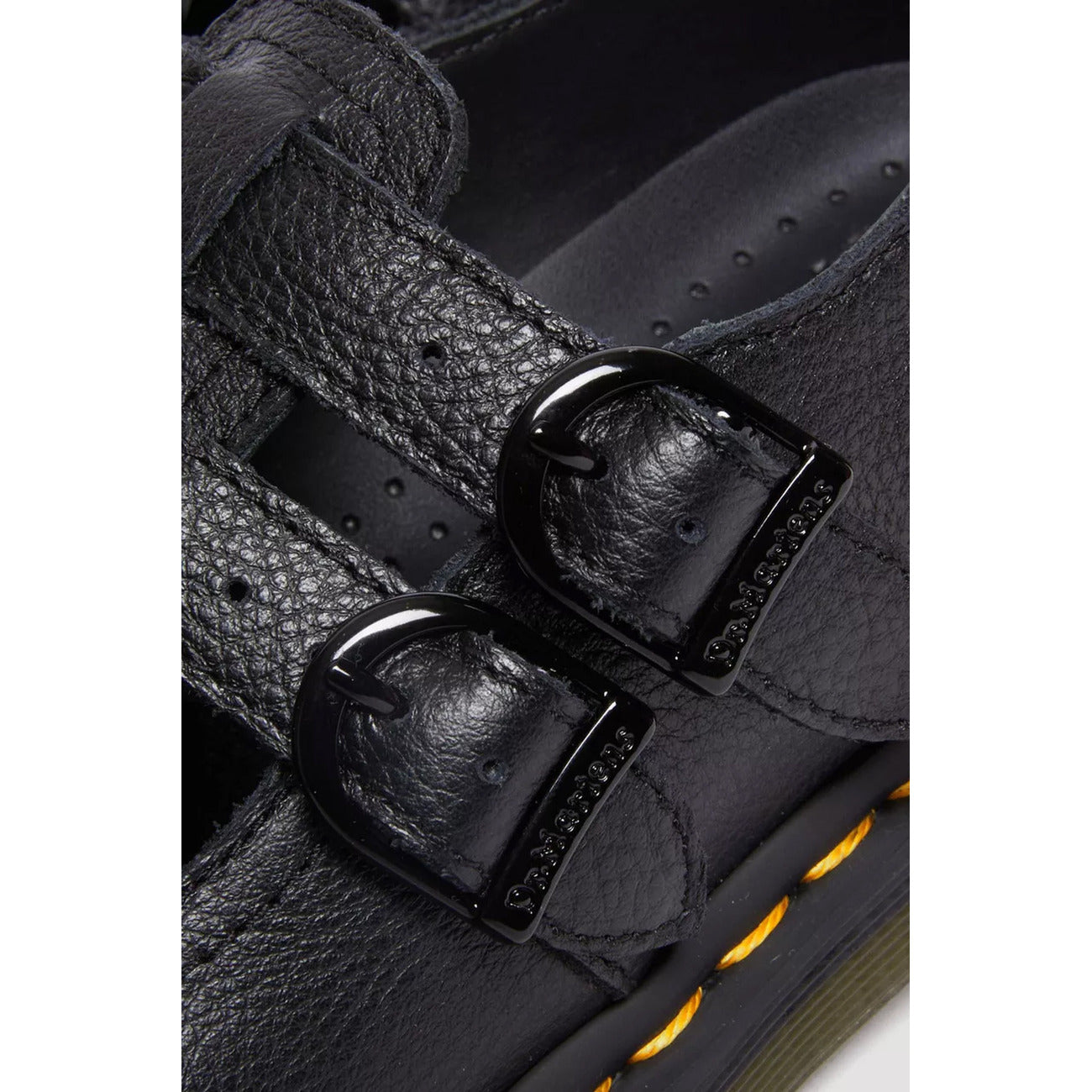 2211772 Dr. Martens Scarpe Stringate Donna Nere Pelle