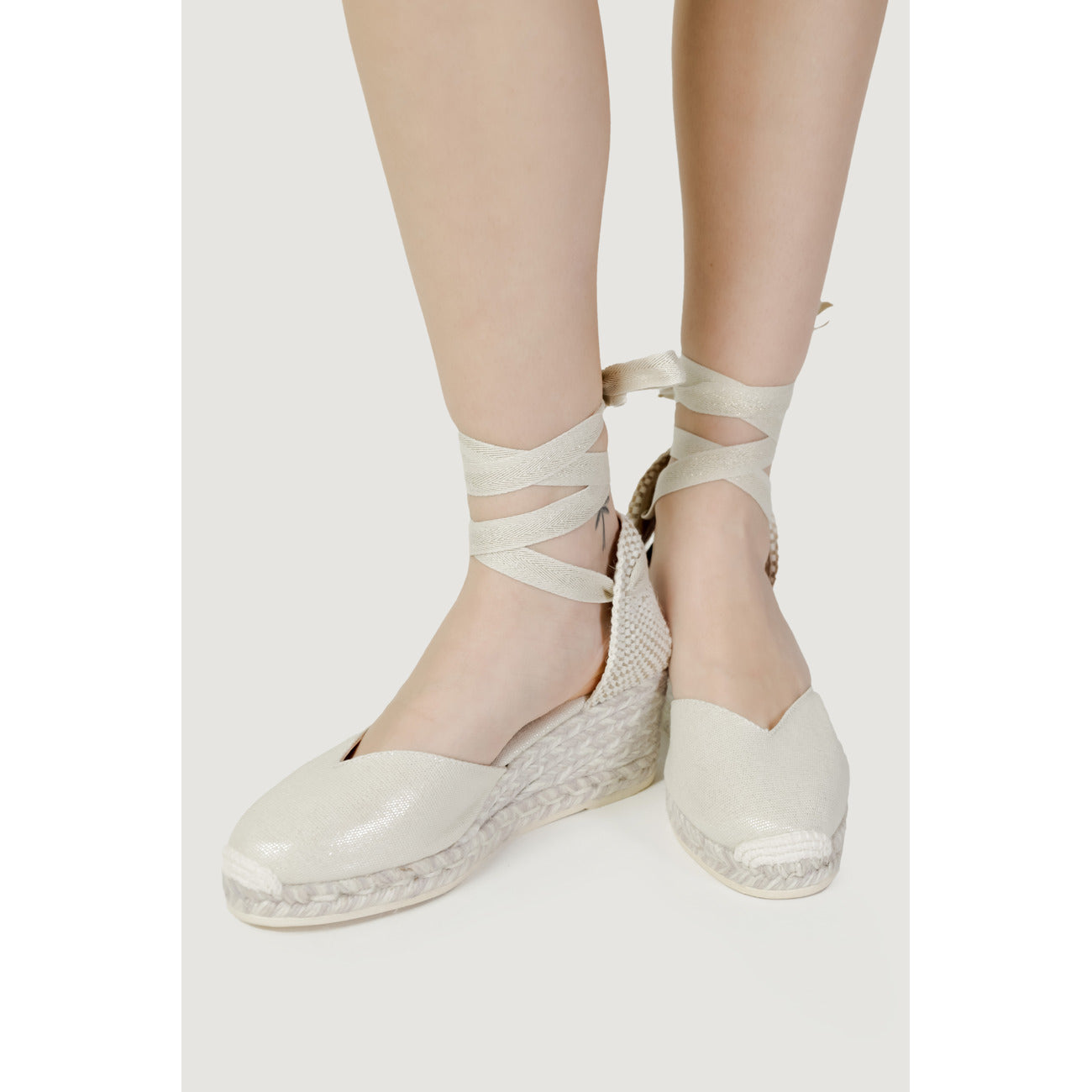 463828 Espadrilles Sandali Oro Donna Primavera/Estate
