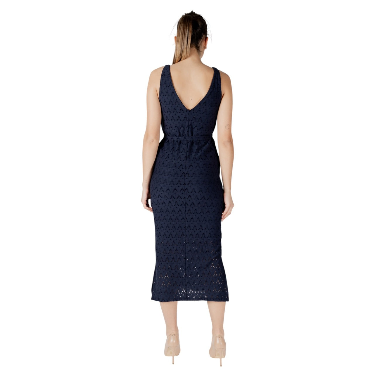 485719 Vila Clothes Abito Blu Donna Primavera/Estate