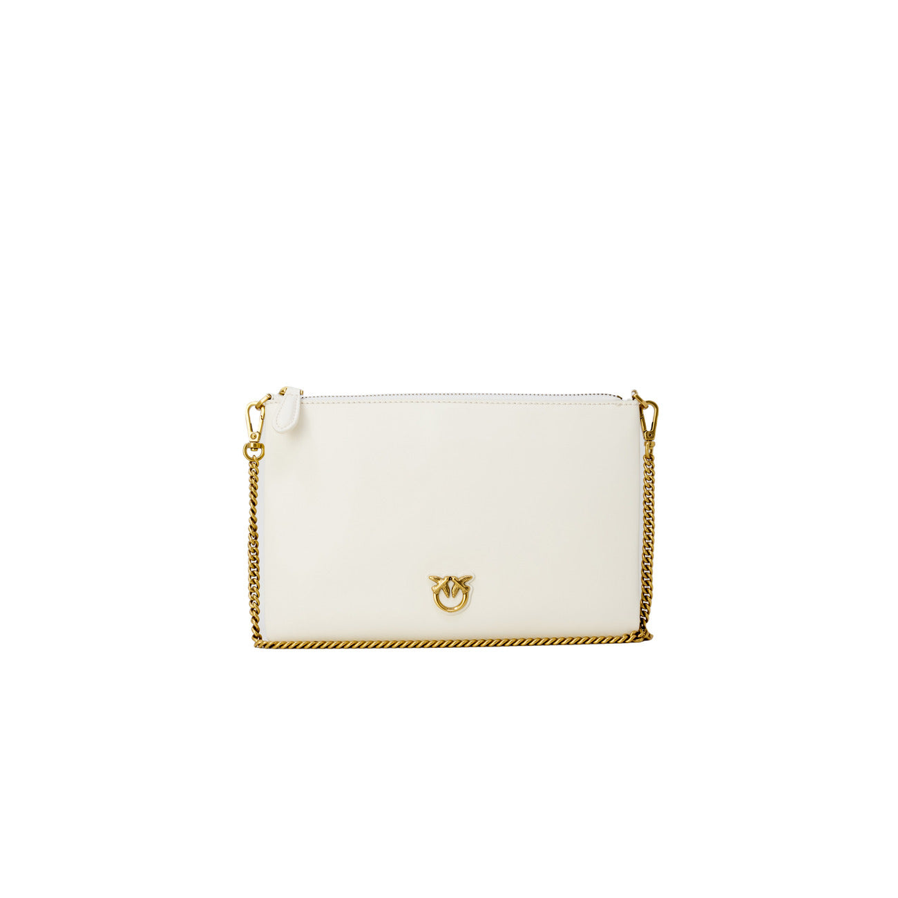 2407978 Pinko Borsa Tracolla Beige Ecopelle Cerniera Donna