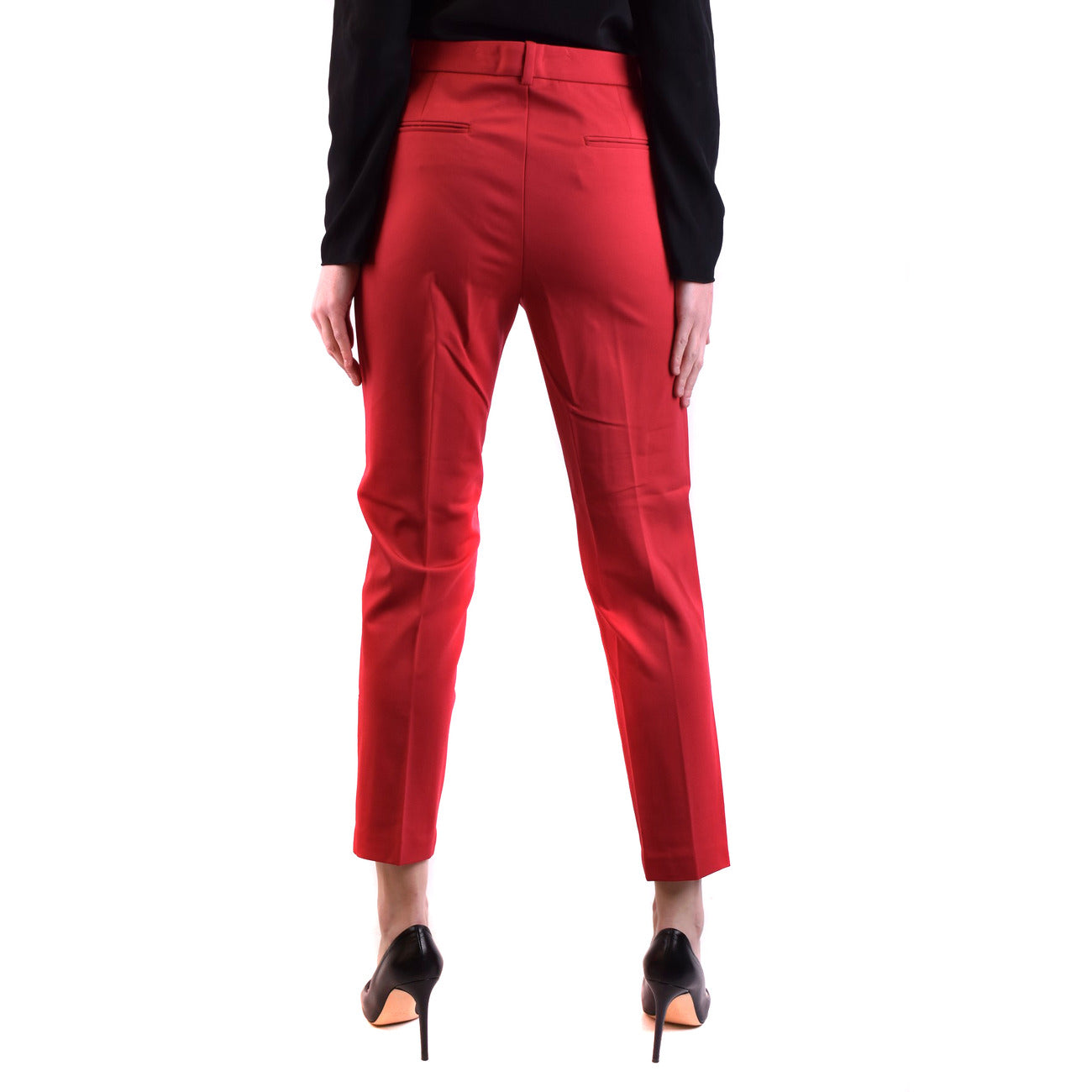 2473399 Pinko Pantaloni Rosso Donna