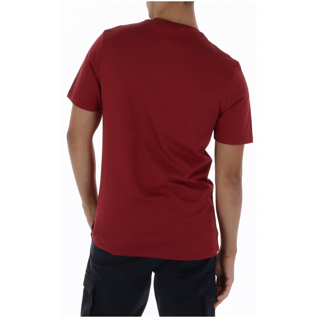 2461301 Lyle & Scott T-Shirt Rosso Uomo