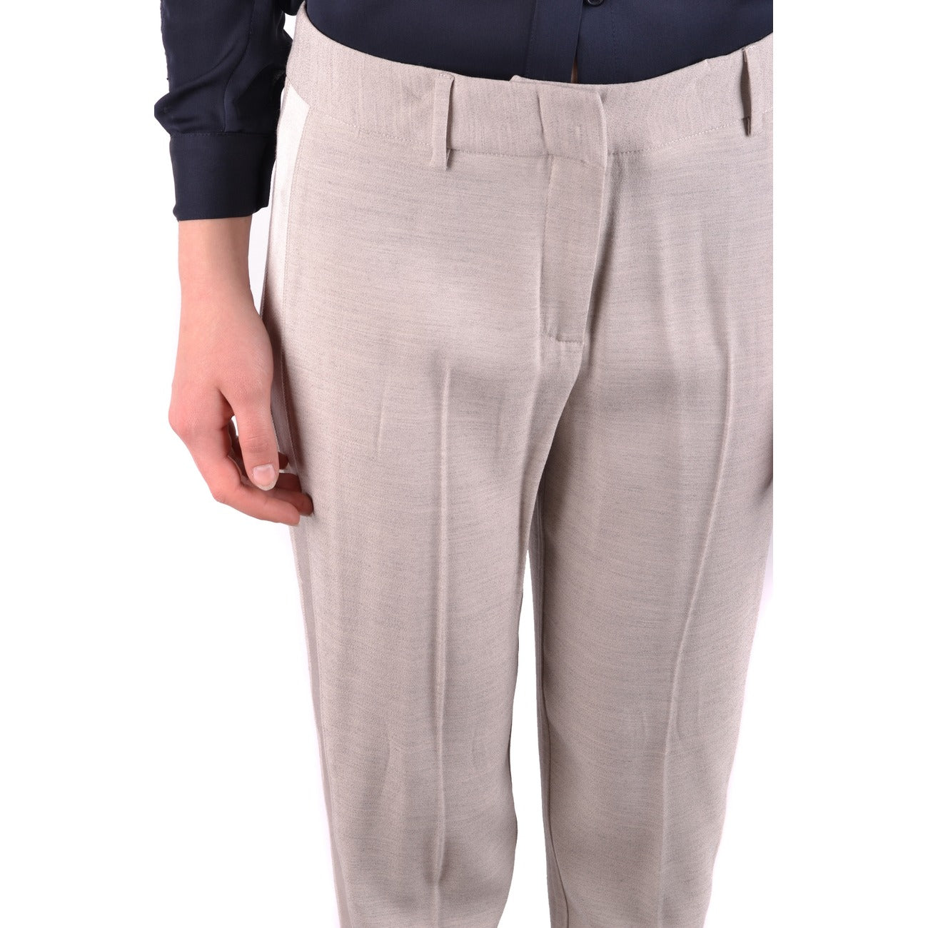 487086 Twin-Set Simona Barbieri Pantaloni Grigio Donna