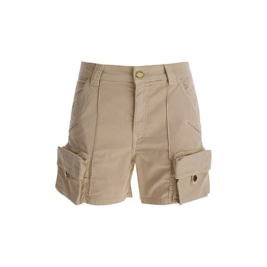 2423086 Pinko Shorts Beige in Cotone Donna