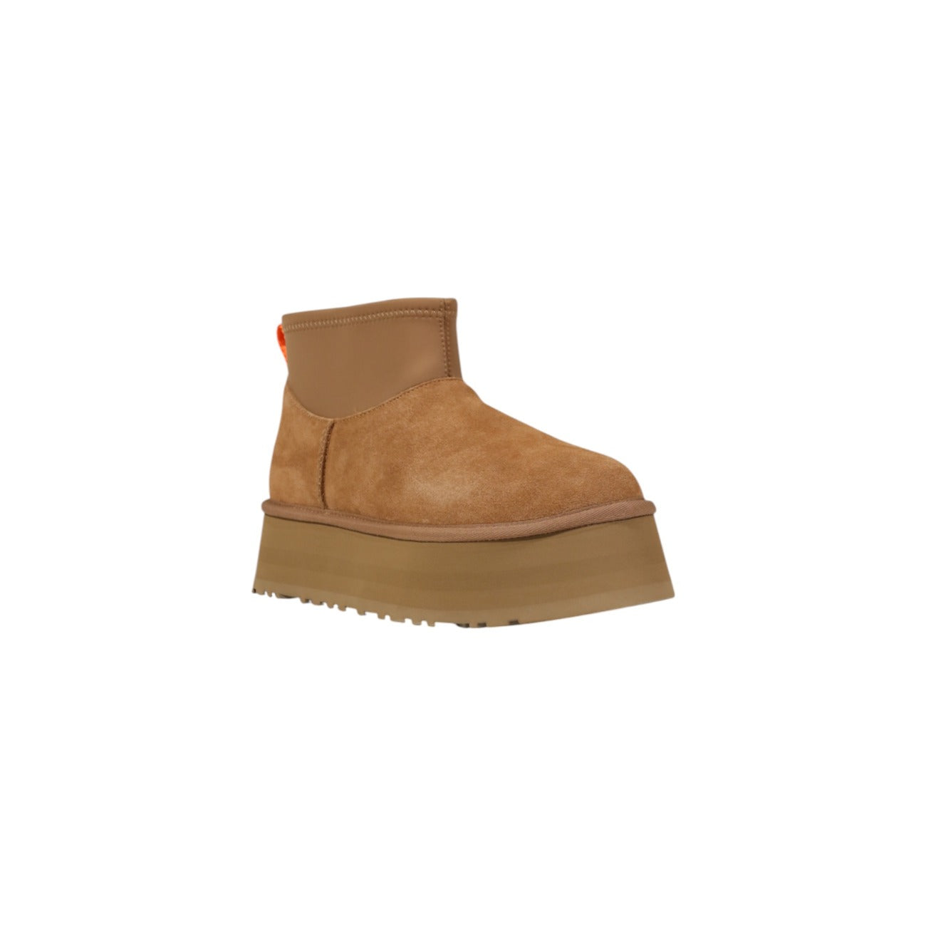 2422564 Ugg Stivali Donna Beige Camoscio Plateau
