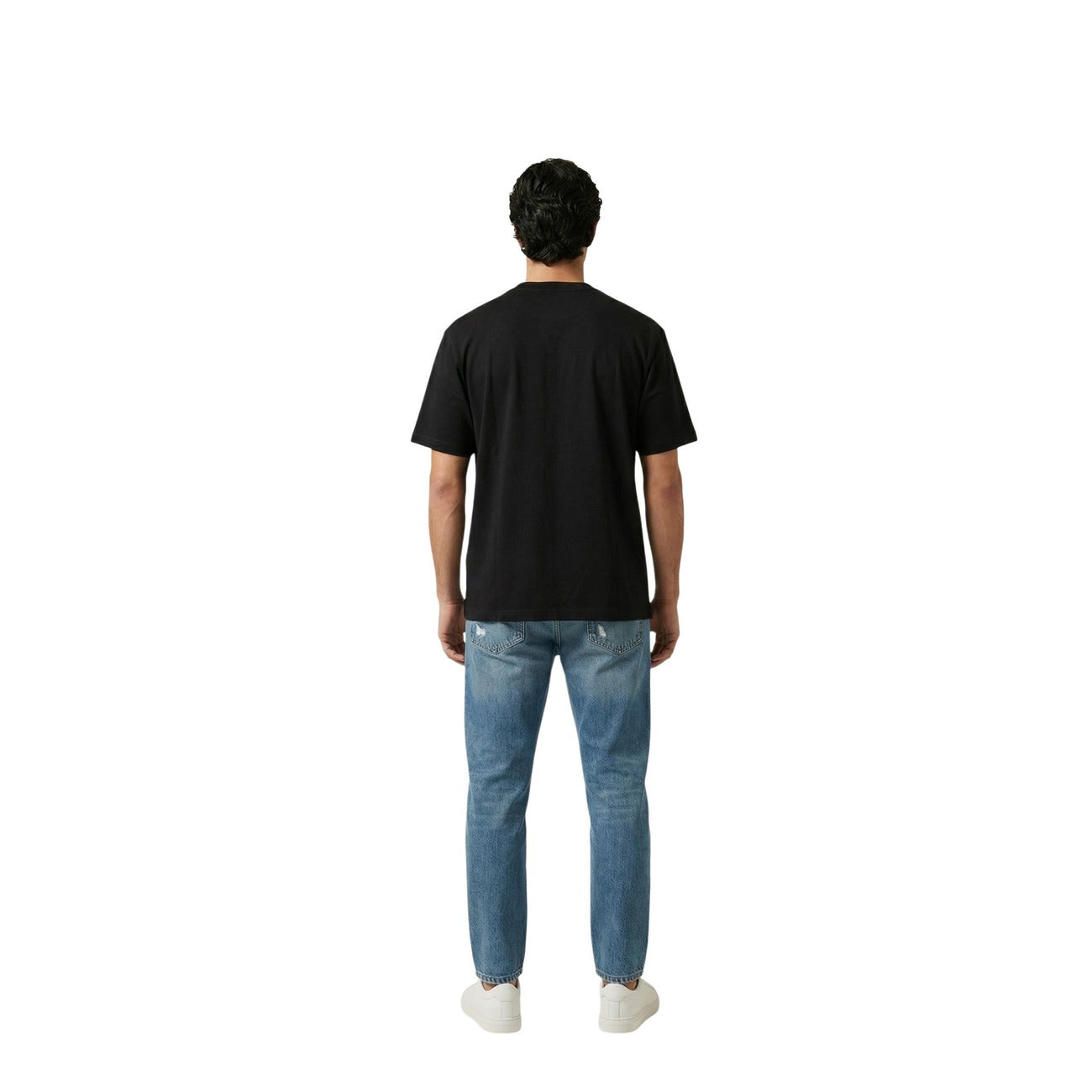 2455553 Only & Sons T-Shirt Nera con Stampa Uomo