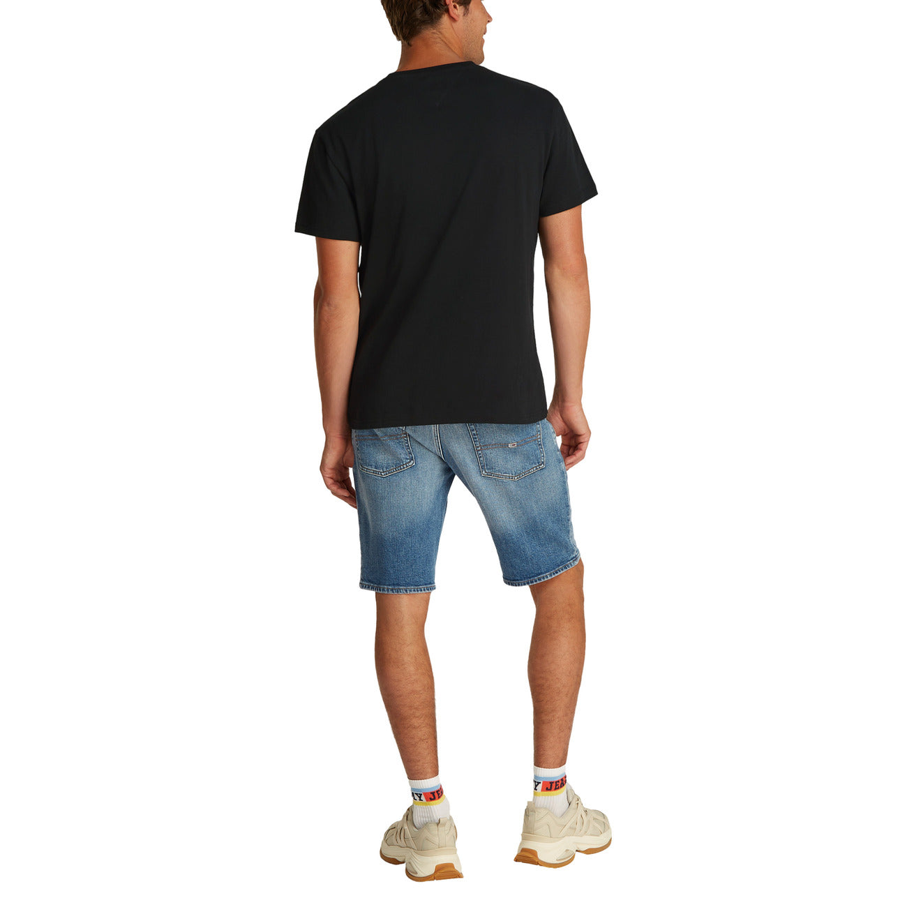 2419695 Tommy Hilfiger Jeans T-Shirt Nera Uomo