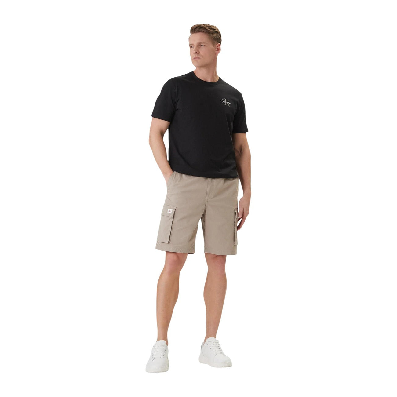 2452233 Calvin Klein Jeans Bermuda Beige Uomo