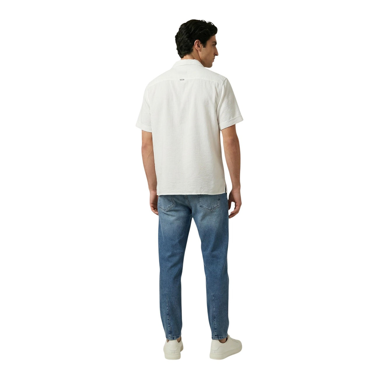 2451670 Antony Morato Camicia Bianca Viscosa Uomo