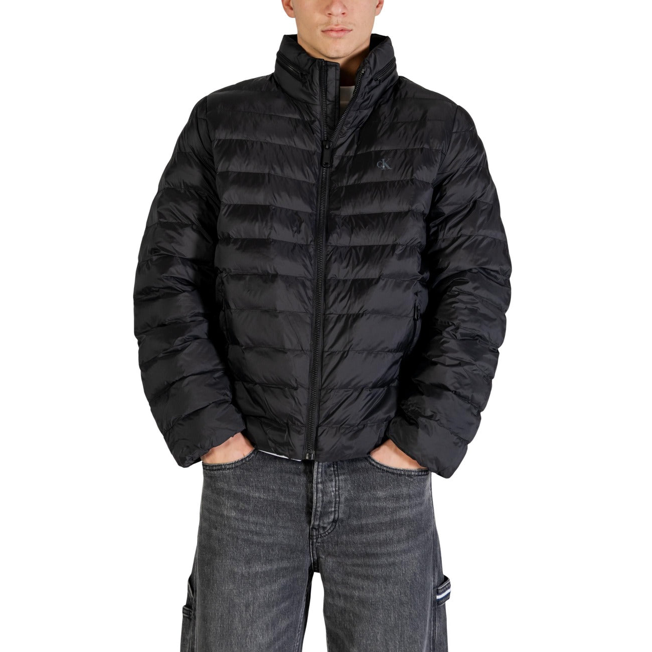 2447436 Calvin Klein Jeans Giubbotto Nero Uomo