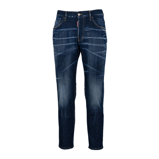2423347 Dsquared2 Jeans Blu Effetto Consumato Uomo