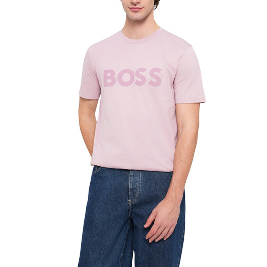 2449235 Boss T-Shirt Rosa Uomo