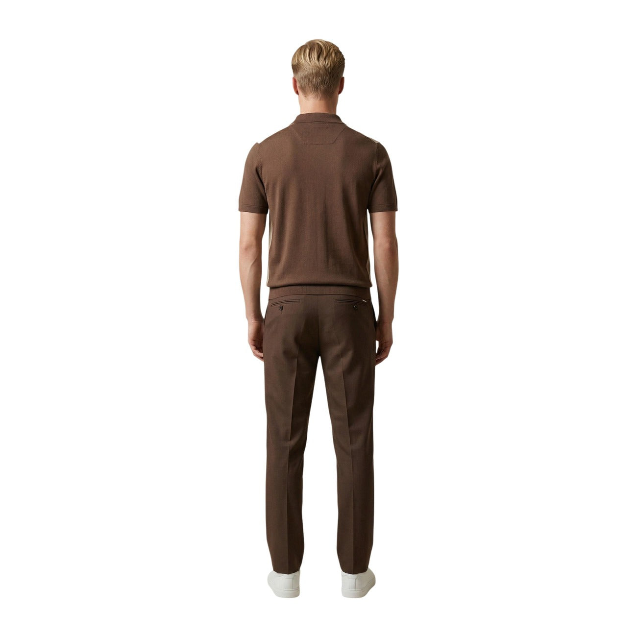 2460994 Gianni Lupo Pantaloni Marrone Uomo