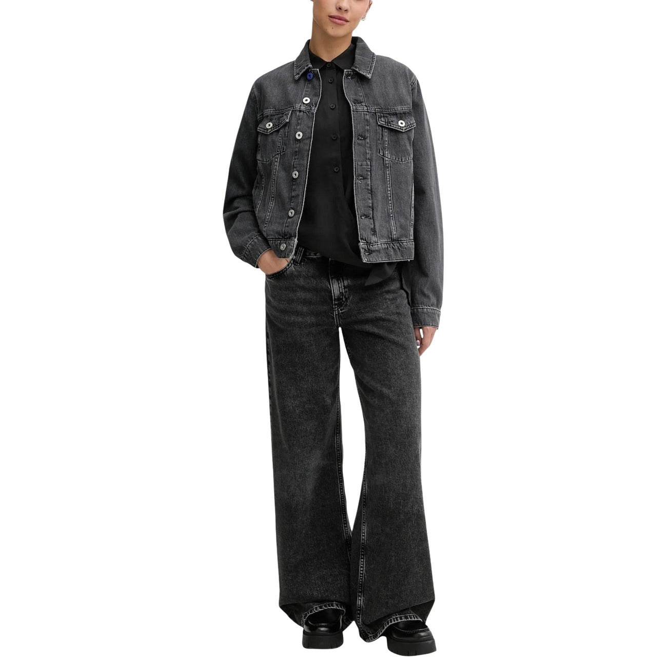 507675 Karl Lagerfeld Jeans Jeans Neri Donna Primavera/Estate