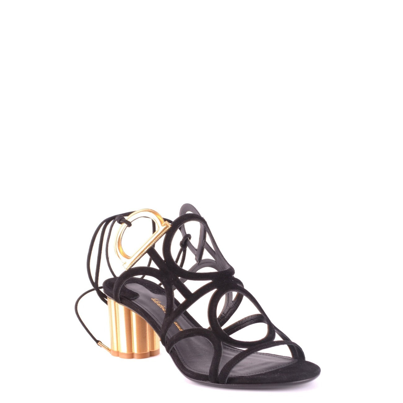 491229 Salvatore Ferragamo Sandali Nero Donna Primavera/Estate