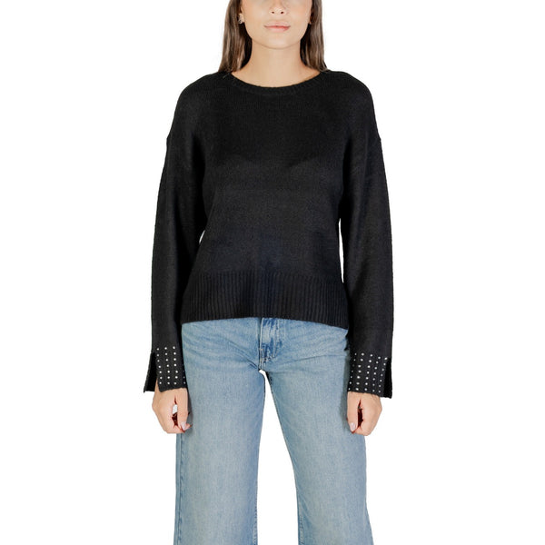 Onlgila LS Stud O-Neck Box Knit Pullover 15358428