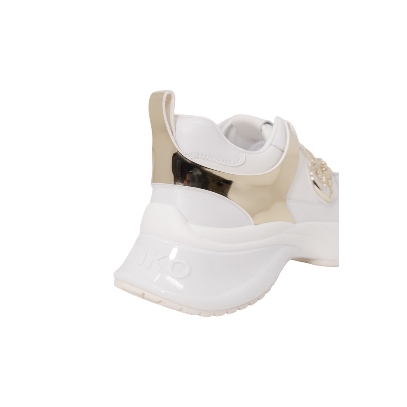 2195798 Pinko Sneakers Bianche Donna Pelle 100%