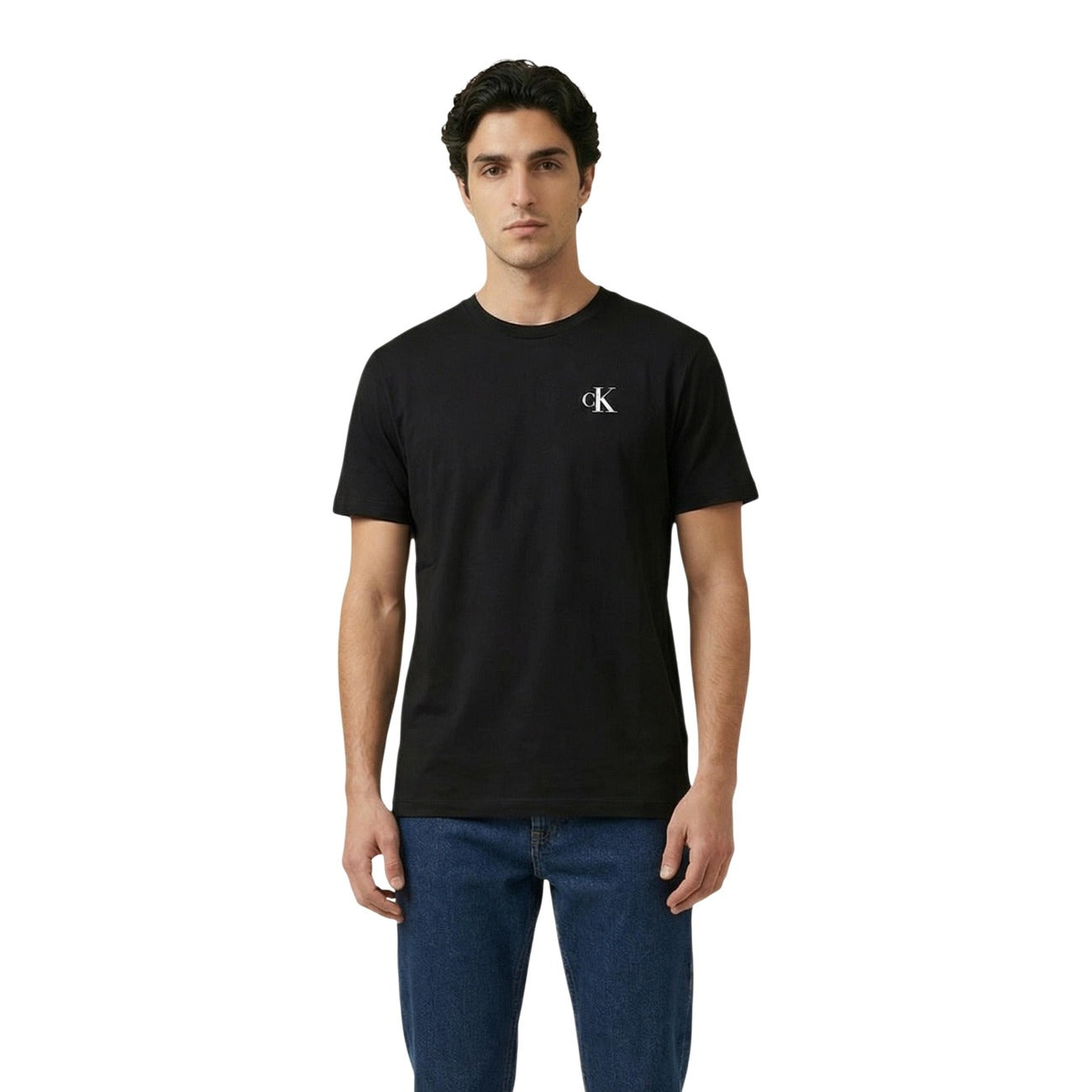 2453404 Calvin Klein Jeans T-Shirt Nero Uomo