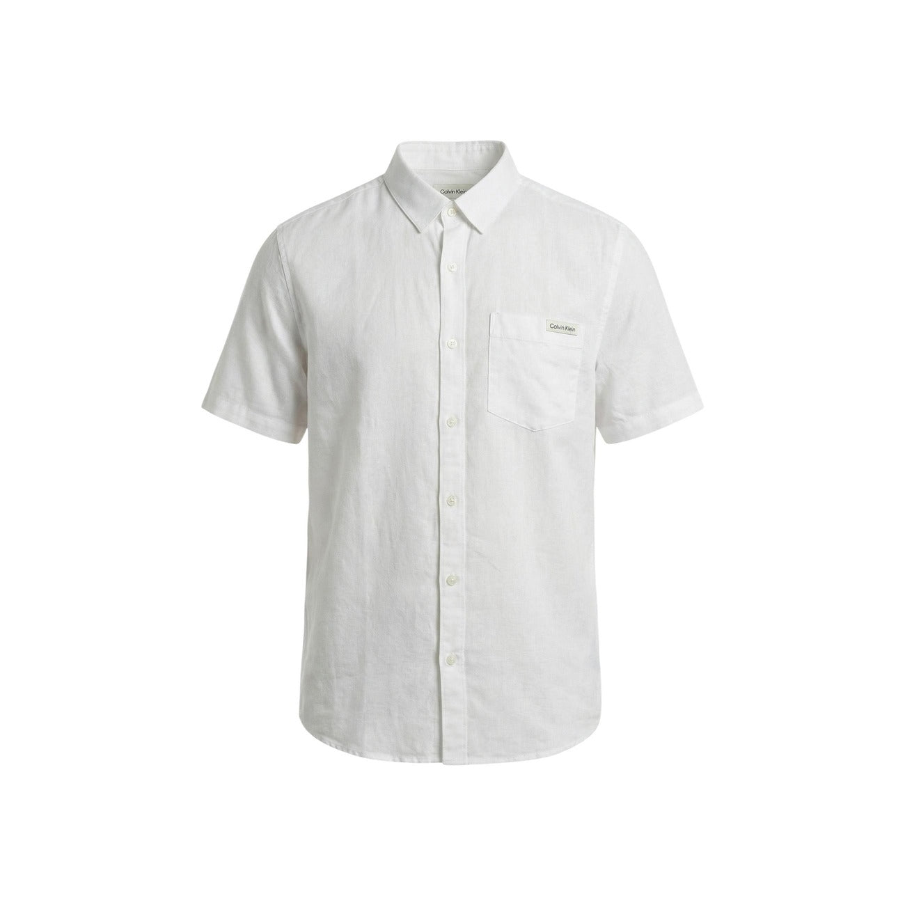 2456552 Calvin Klein Jeans Camicia Bianco Uomo