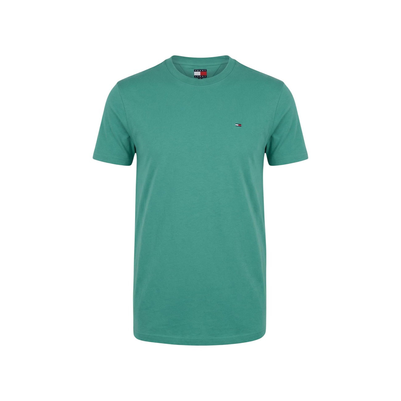 2457718 Tommy Hilfiger Jeans T-Shirt Verde Uomo