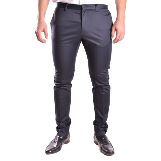 2429547 Dsquared2 Pantaloni Blu Cotone Elastan Uomo
