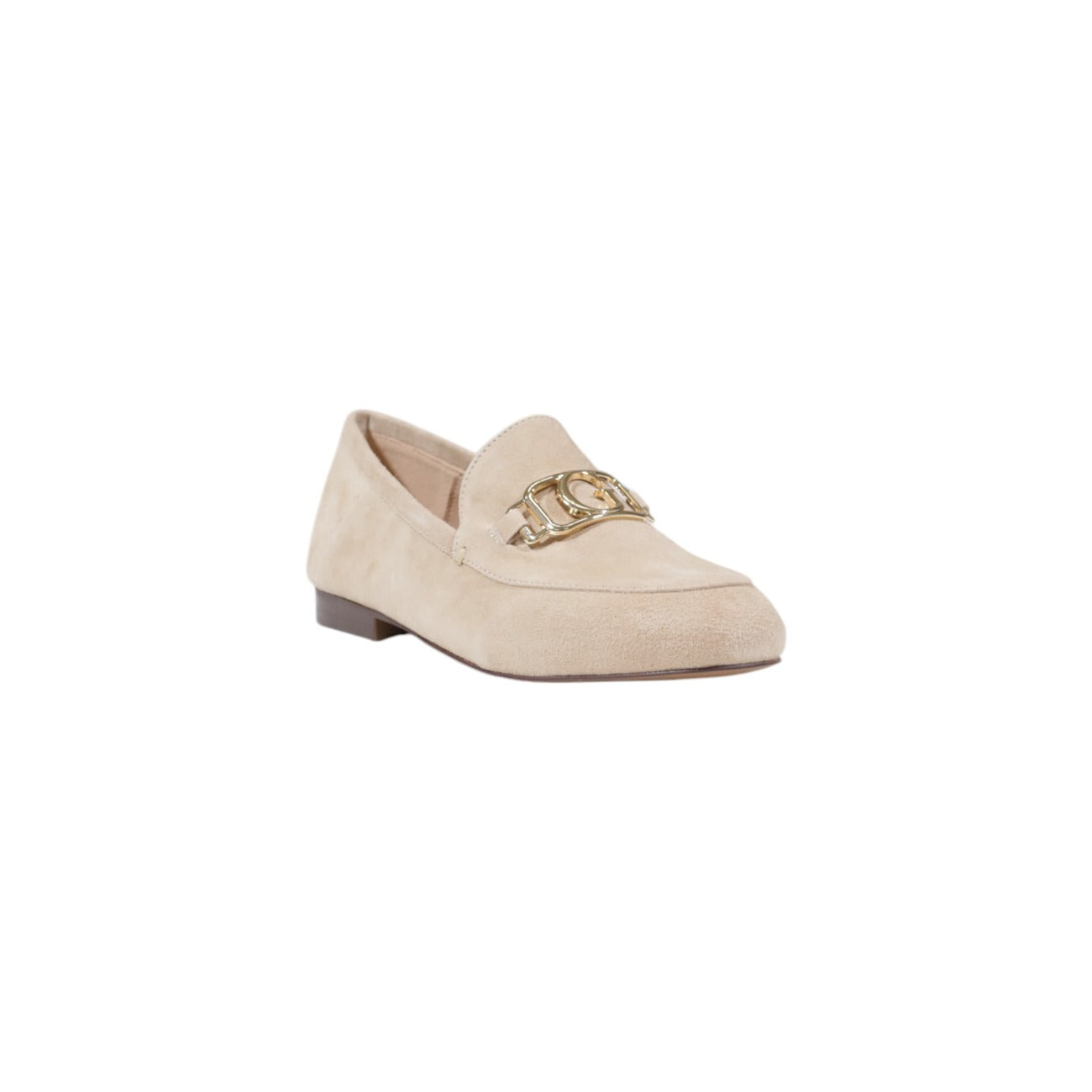 480815 Guess Scarpe Basse Beige Pelle Eleganti Donna
