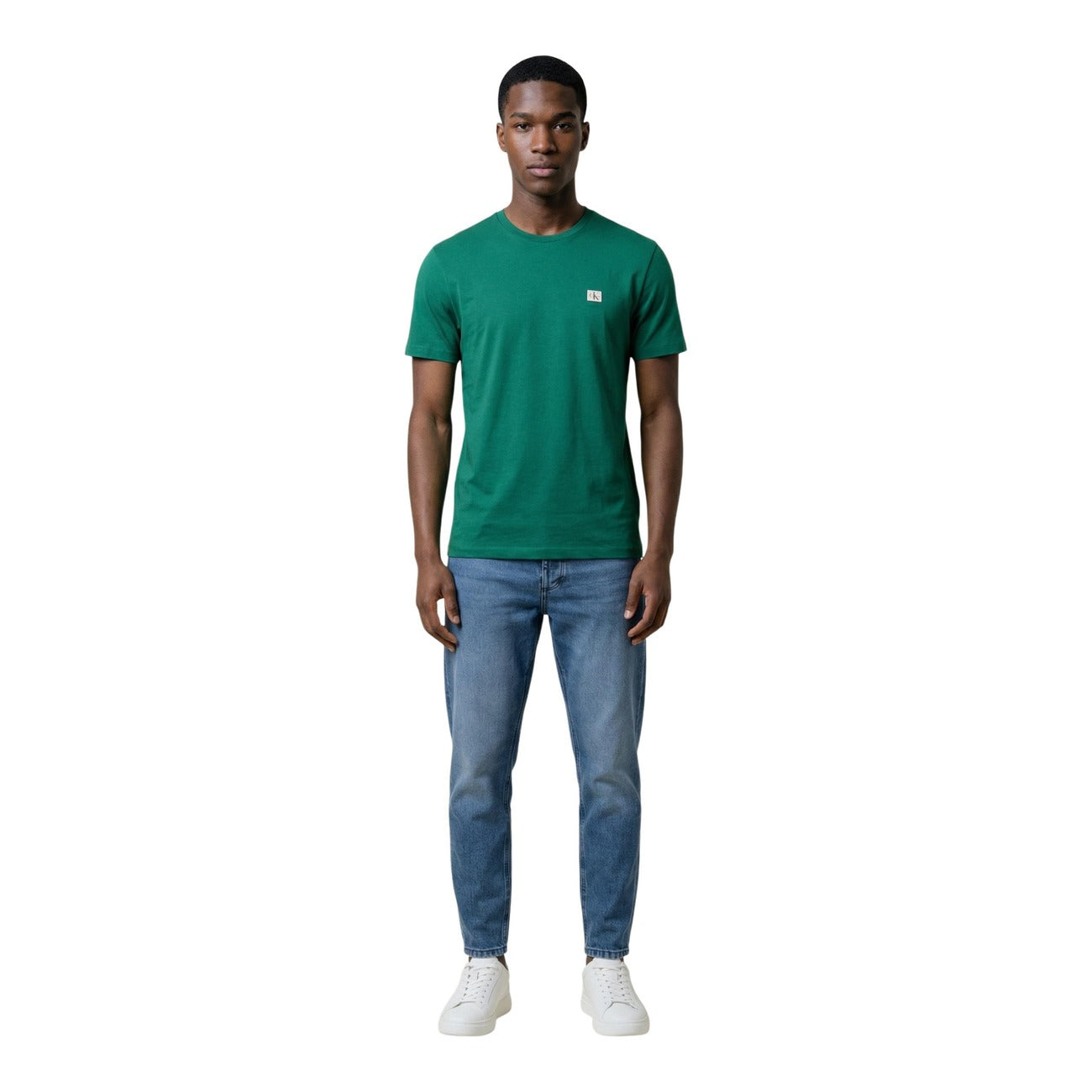 2452829 Calvin Klein Jeans T-Shirt Verde Uomo