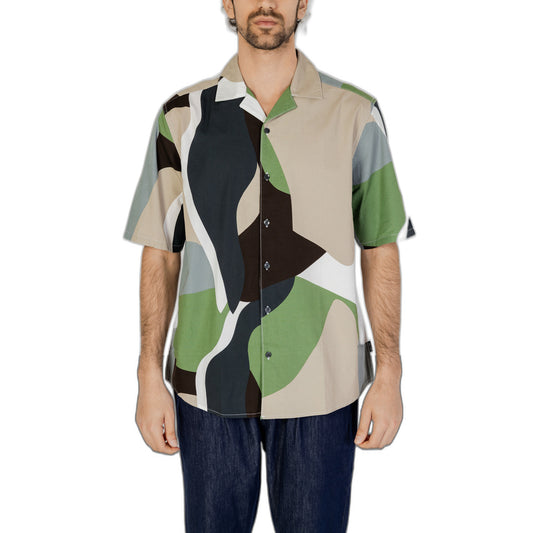 2215700 Only & Sons Camicia Verde Uomo