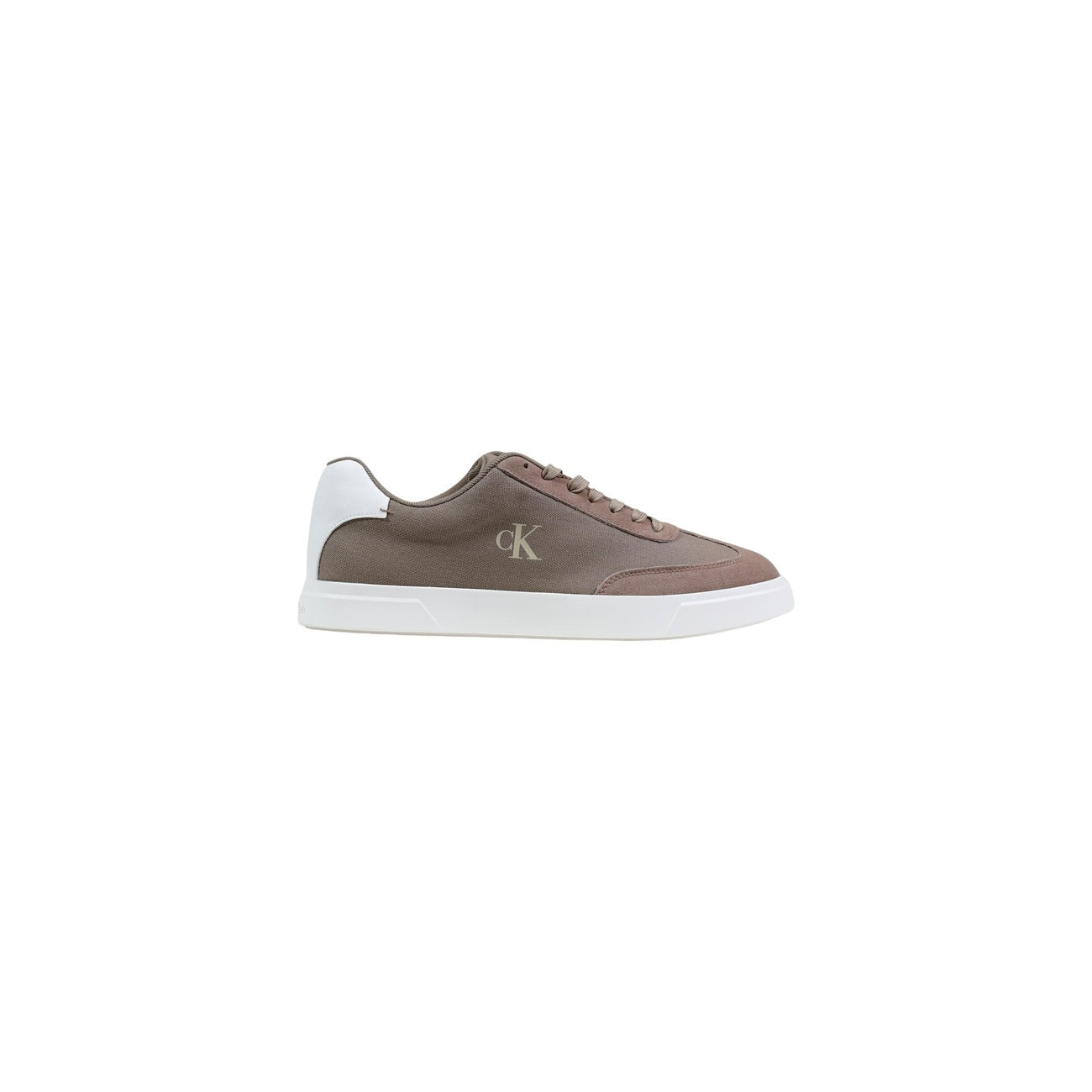 514049 Calvin Klein Sneakers Beige Cotone Organico Uomo