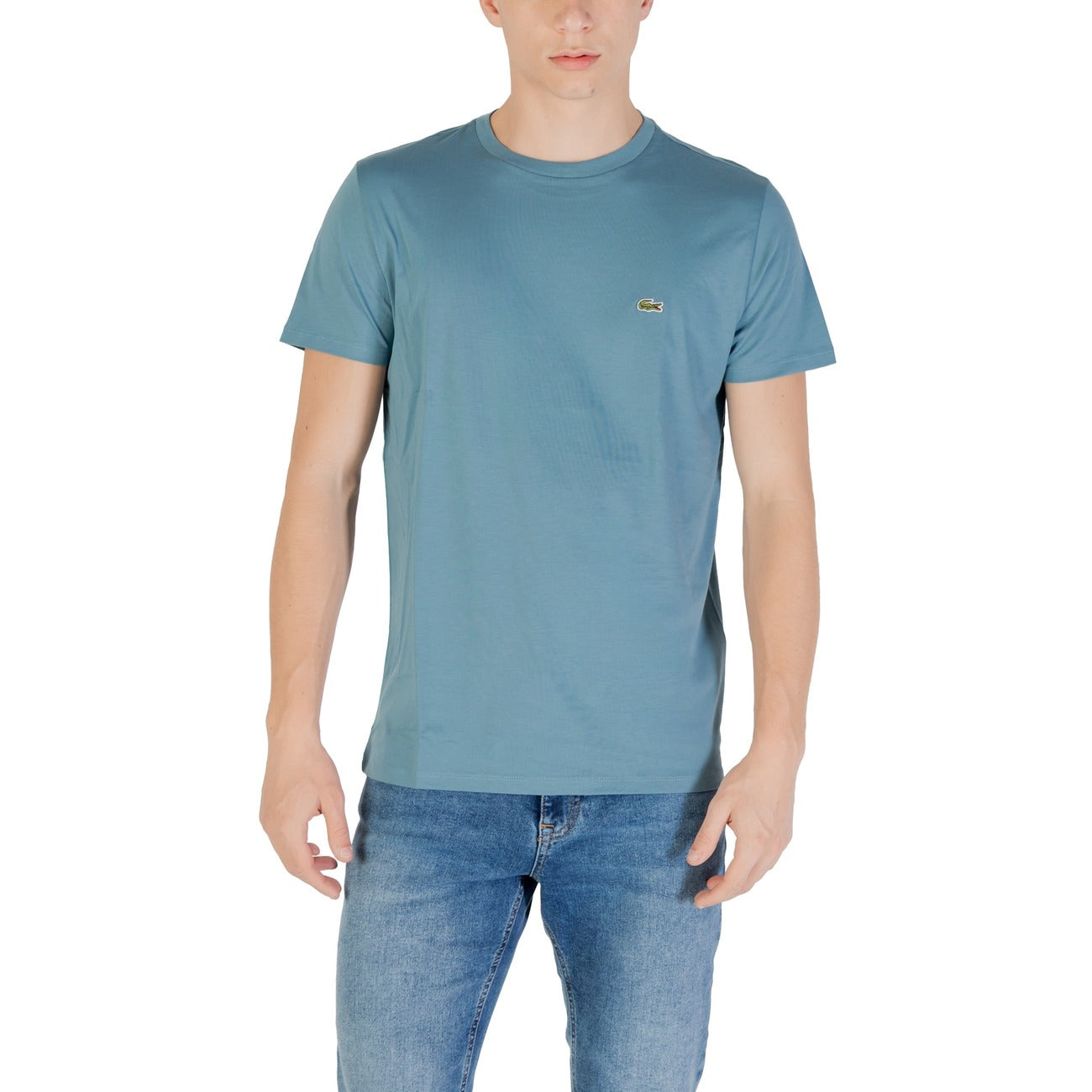 2422312 Lacoste T-Shirt Verde Uomo