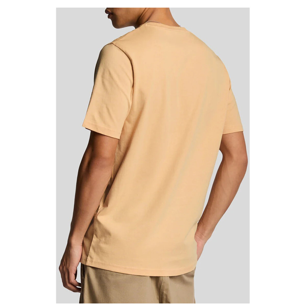 2416390 Lyle & Scott T-Shirt Cammello Stampa Uomo