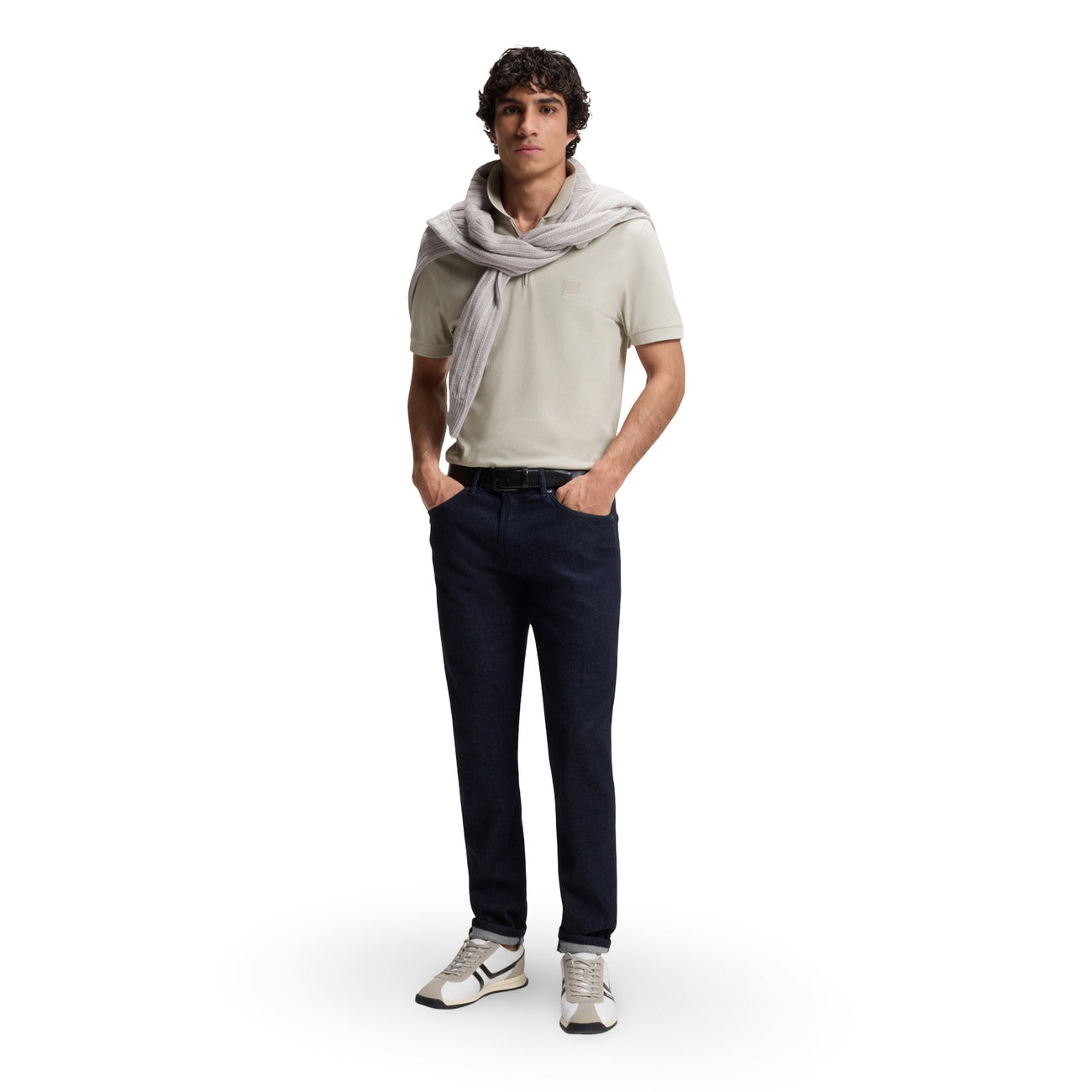 2458825 Boss Polo Grigia Uomo